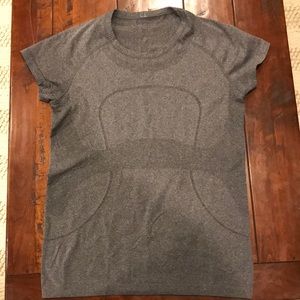 Lululemon Swiftly Tech Short Sleeve Shirt gray